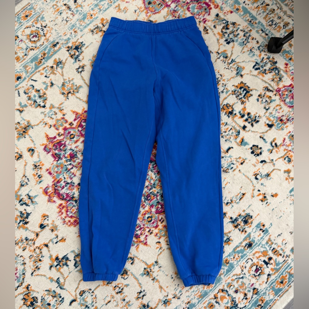 lululemon Cobalt Blue Scuba Joggers